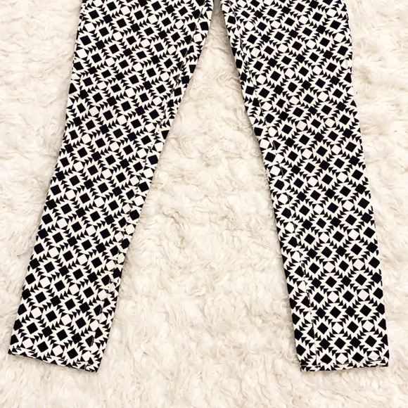 J. Crew toothpick geometric print jeans - Picture 6 of 7